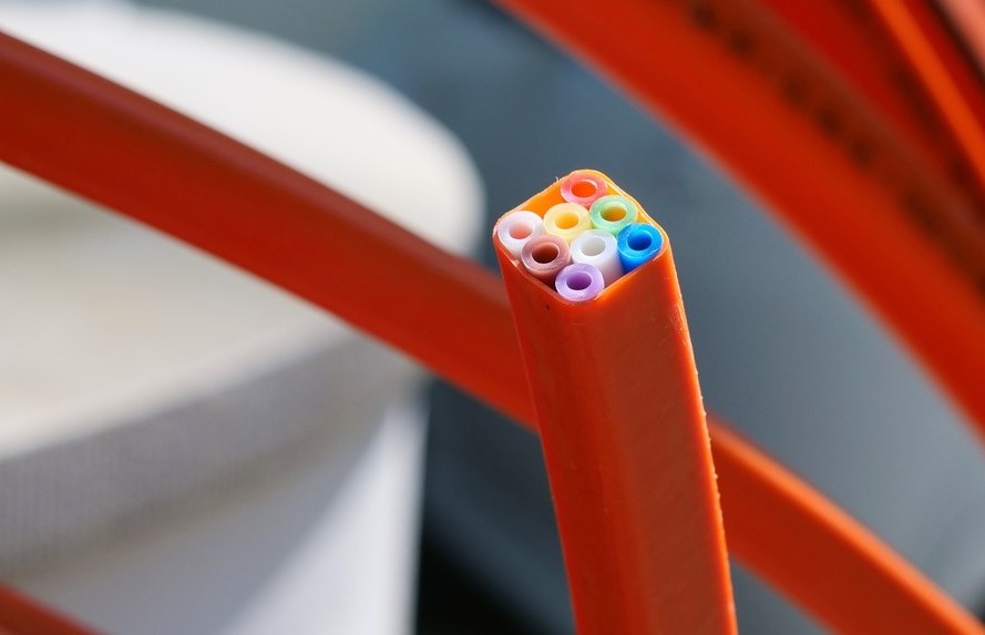 Fibre optic cabling installation in Ashford, Kent